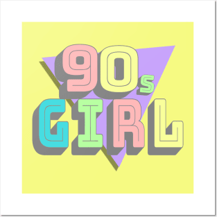 90s Girl Posters and Art